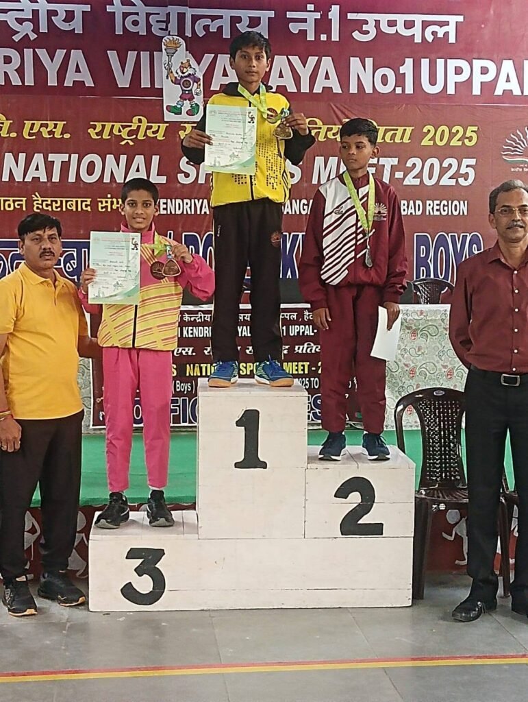 Devashri and Diksharth at the 54th KVS National Rope Skipping Championship 2025 — photo 6