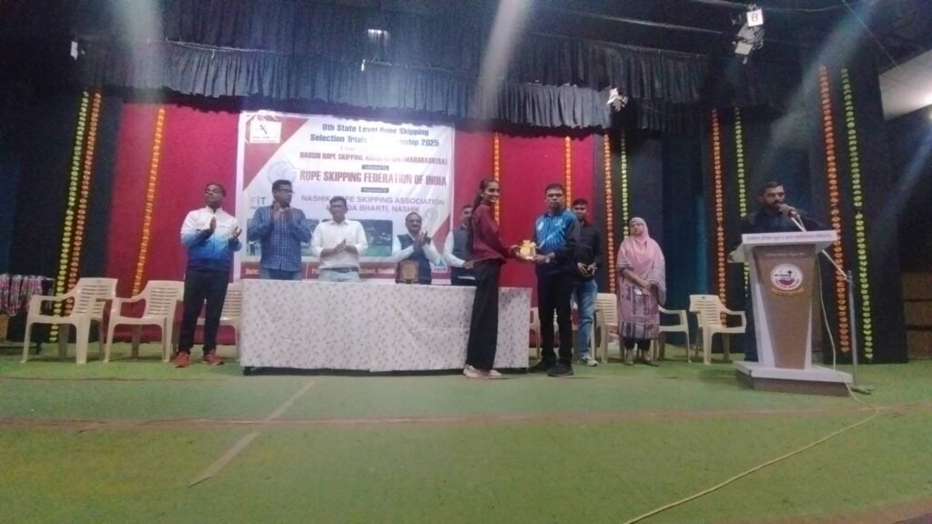 Nagpur Rope Skipping Association at the 8th Maharashtra State Championship in Nashik — photo 1