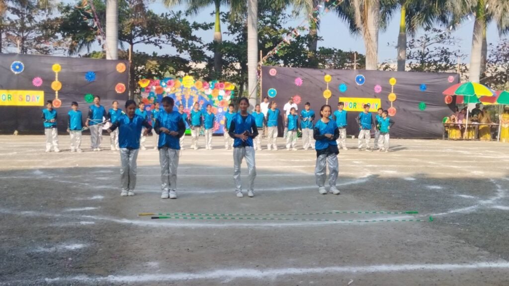 St. Thomas High School Annual Day rope skipping performance photo 5