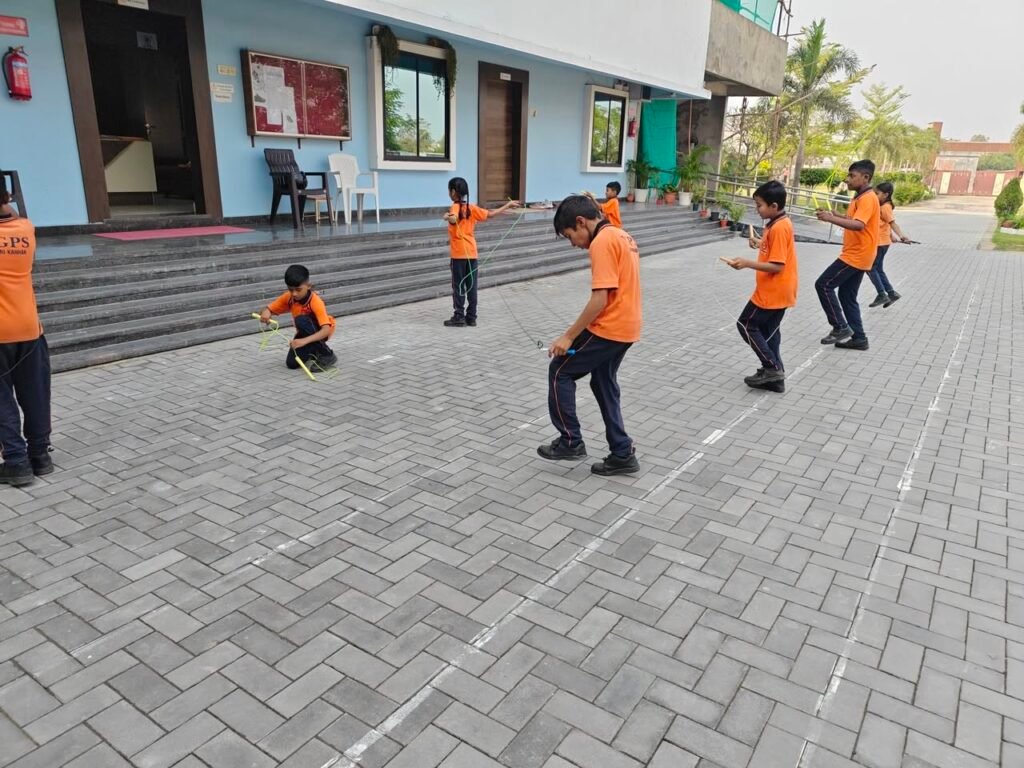 Jump Rope Sports Association Nagpur training and outreach event