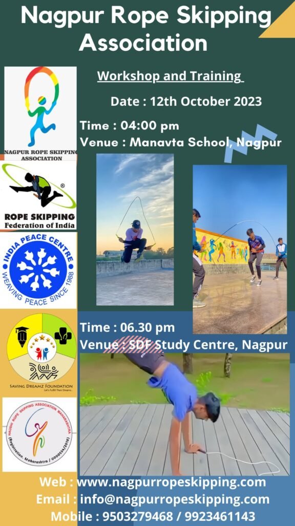 Rope Skipping Training, 12 October 2023 — Jump Rope Sports Association Nagpur