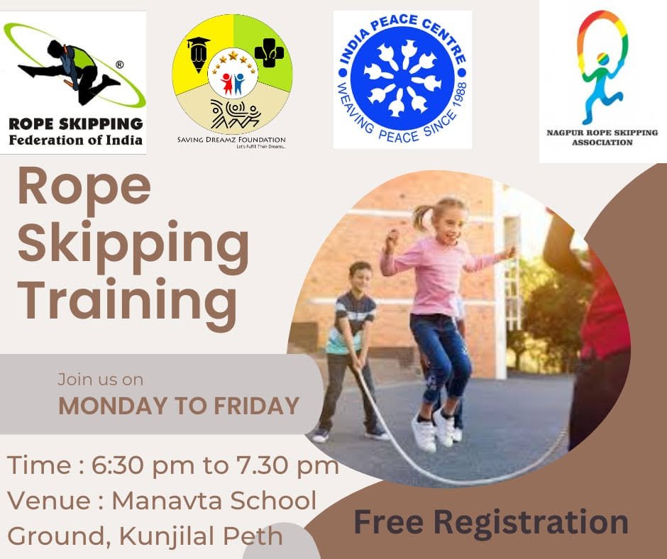 Rope Skipping Workshop, 10 May 2023 — Jump Rope Sports Association Nagpur