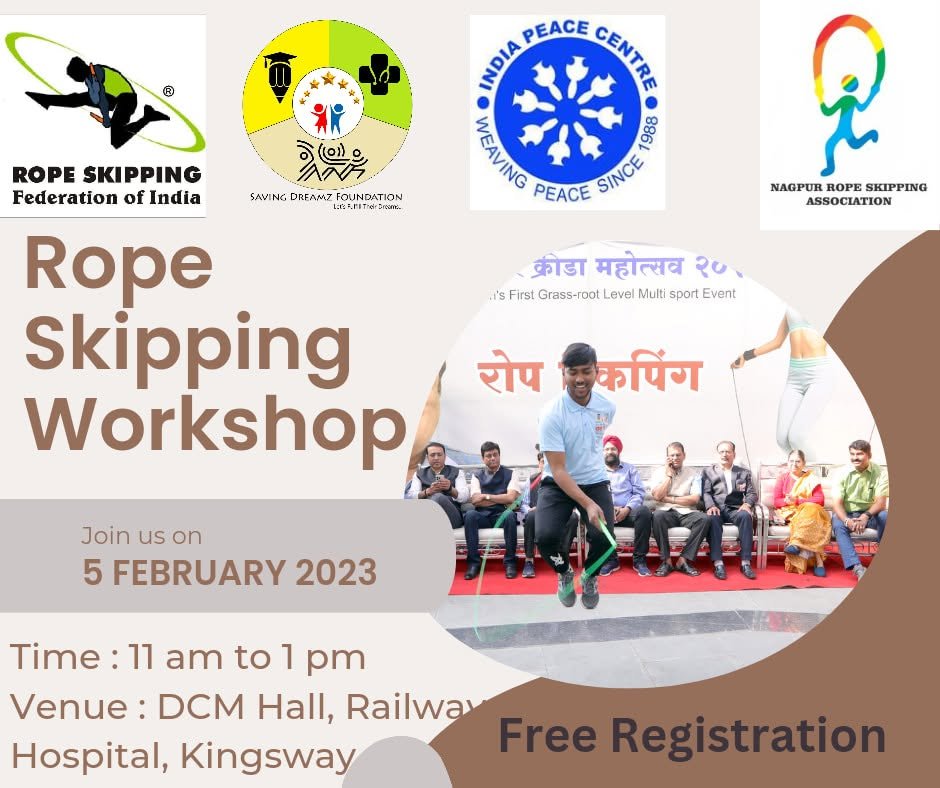 Rope Skipping Workshop, 5 February 2023 — Jump Rope Sports Association Nagpur