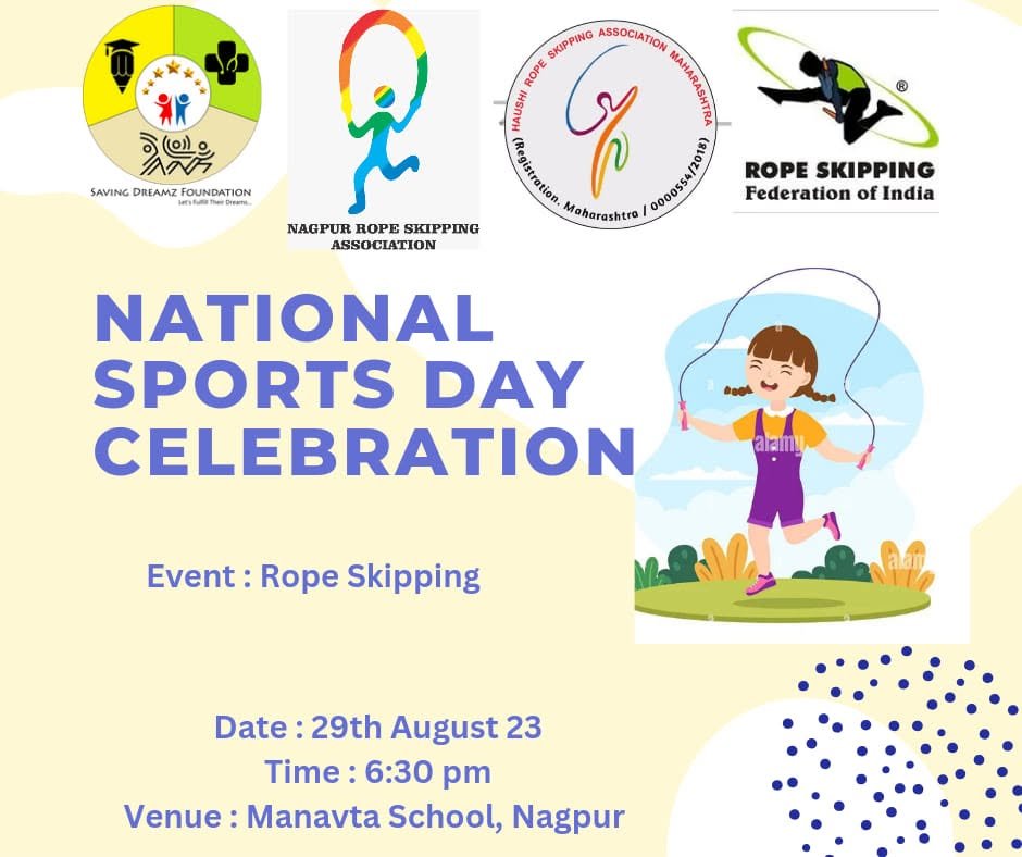 Rope Skipping, 29 August 2023 — Jump Rope Sports Association Nagpur