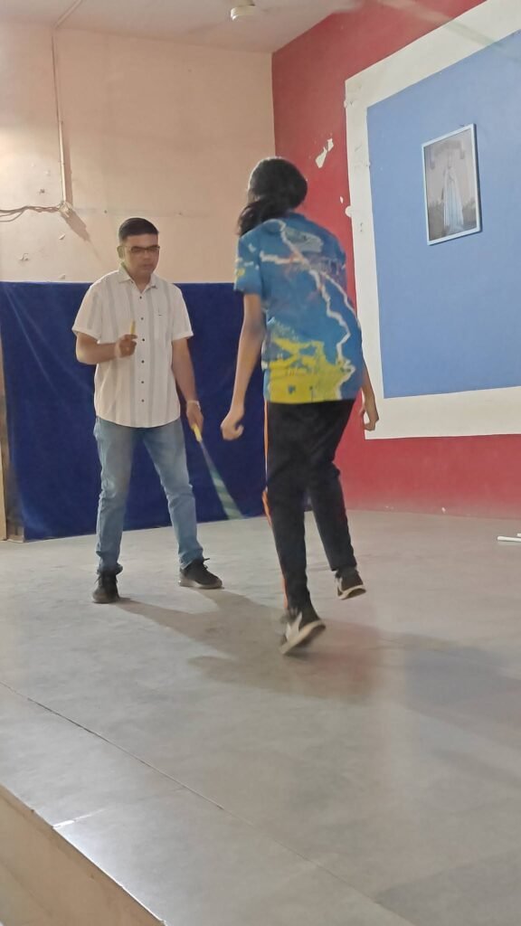 Jump rope training and demonstration at St. Joseph High School, Jaitala — photo 1