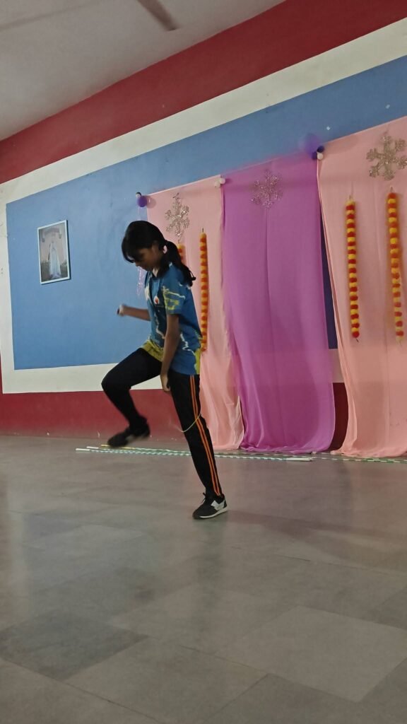 Jump rope training and demonstration at St. Joseph High School, Jaitala — photo 3