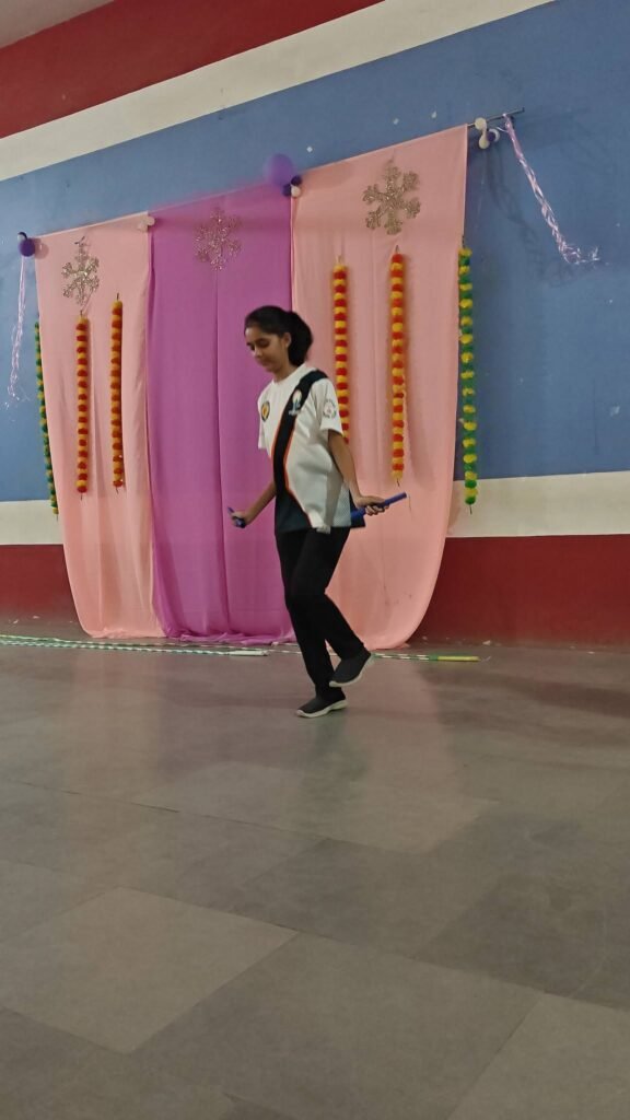 Jump rope training and demonstration at St. Joseph High School, Jaitala — photo 4